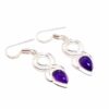 Silver Amethyst Earrings