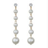 Long Earrings With Pearls