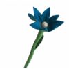 Felt Blue Lily