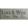 Wood Tile - Love & Wine